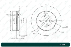 ���� ��������� G-brake GR-01681 G-Brake GR-01681 GR01681 ����