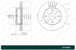 ���� ��������� G-brake GR-02867 G-Brake GR-02867 GR02867 ����