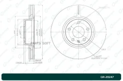 ���� ��������� ������������� G-brake GR-20247 G-Brake GR-20247 GR20247 ����