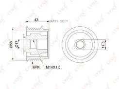 �������� ����� ����� ���������� Lynxauto PA-1149 PA1149 ����