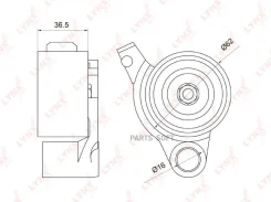 ����� �������� ����� ��� Lynxauto PB-1076 PB1076 ����