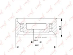 ����� �������� ����� ��� Lynxauto PB-1308 PB1308 ����