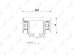 ����� �������� ����� ��� Lynxauto PB-3014 PB3014 ����
