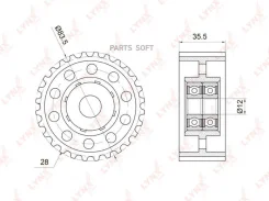 ����� �������� ����� ��� Lynxauto PB-3038 PB3038 ����