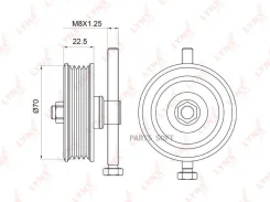 ����� �������� ���������� ����� Lynxauto PB-5042 PB5042 ����