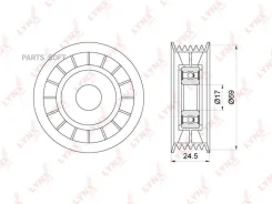 ����� �������� ��������� ������������ Lynxauto PB-5164 PB5164 ����