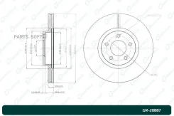 ���� ��������� ������������� G-brake GR-20887 G-Brake GR-20887 GR20887 ����
