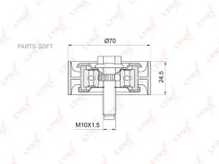 ����� �������� ���������� ����� Lynxauto PB-7020 PB7020 ����