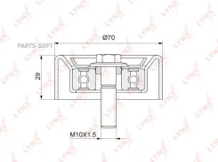 ����� �������� ��������� ������������ Lynxauto PB-7207 PB7207 ����