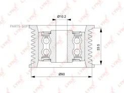 ����� �������� ���������� ����� Lynxauto PB-7262 PB7262 ����