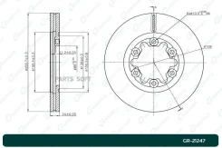 ���� ��������� ������������� G-brake GR-21247 G-Brake GR-21247 GR21247 ����
