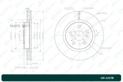 ���� ��������� G-brake GR-22278 G-Brake GR-22278 GR22278 ����