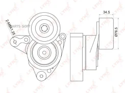 ���������� ����� ��������� ������������ Lynxauto PT-3014 PT3014 ����