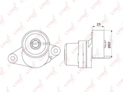 ����� �������� ���������� ����� LADA Largus Lynxauto PT-3270 PT3270 ����