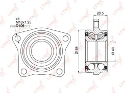 ������� ������ | ����� ����/��� | Lynxauto WB-1018 WB1018 ����