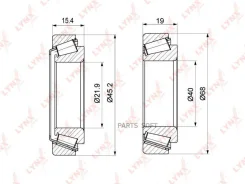 ��������� ��������� �-� 2 ��. | ����� ��� | Lynxauto WB-1283 WB1283 ����