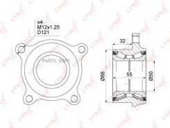 �������� ���������� ������� ������ | ����� ����/��� | Lynxauto WB-1486 WB1486 ����