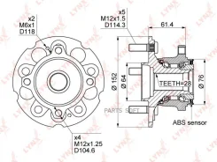 ������� ������ | ��� ����/��� | Lynxauto WH-1080 WH1080 ����