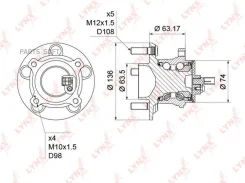 ������� ������ | ��� ����/��� | Lynxauto WH-1225 WH1225 ����