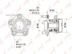 ������� ������ | ��� ����/��� | Lynxauto WH-1231 WH1231 ����