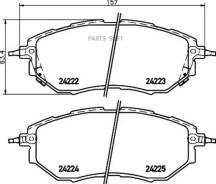    |  | Subaru Outback (BS) 2.5 AWD (BS9) 03.2015 - Subaru Tribeca (B9) 3.6 09.2007 - Nisshinbo NP7008 NP7008 