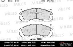    ( ) ( Semi-Metallic) (Mitsubishi Galant IV-VI, Pajero II-III, Peugeot 4007) (TRW GDB1126) E100047 Miles E100...