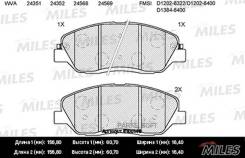    ( ) ( Semi-Metallic) (Hyundai Santa FE I-III, KIA Sorento II, Ssanyong Actyon II) (TRW GDB3418) E100148 Mile...