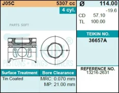 ������� ��������� Teikin 36657A STD (4��/����) Teikin 36657A-STD 36657ASTD ����