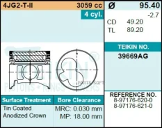 ������� ��������� Teikin 39669AG STD (4��/����) Teikin 39669AG-STD 39669AGSTD ����