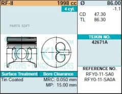 ������� ��������� Teikin 42671A STD (4��/����) Teikin 42671A-STD 42671ASTD ����