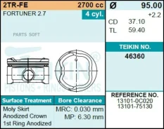 ������� ��������� Teikin 46360 STD (4��/����) Teikin 46360-STD 46360STD ����