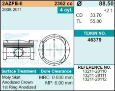 ������� ��������� Teikin 46379 STD (4��/����) Teikin 46379-STD 46379STD ����