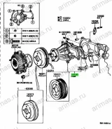����� � �����, ������� ��������� [16100-28020] 1610028020 ����