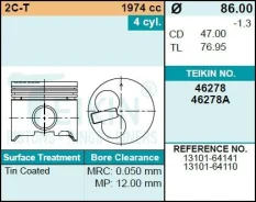 ������� ��������� Teikin 46278 1.00 (4��/����) 46278100 ����