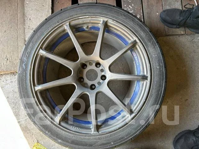 Weds Sport SA-70. 9.0/10.0x18", 5x114.3, ET20/18. ��� ����� �� ���������� ����
