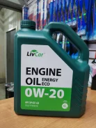 LivCar Energy Eco. 0W-20, �������������, 4��. ����