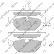 ������� ��������� �������� BMW E34 1.8-2.5TD 89-97/E32 3.0-5.0 85-94 SP2167 Sangsin Brake SP2167 SP2167 ����