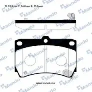 ������� �������� ��������! Kia Rio, Mazda 121/323/Demio 1.3-1.6/1.7D 89 Mando MPK06 MPK06 ����