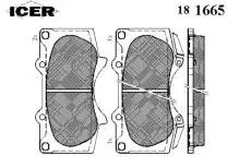 ������� �������� �������� ! Toyota Land Cruiser J12 4.0i/3.0D 03 181665 ICER 181665 181665 ����