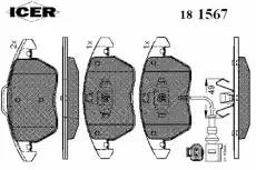 ������� �������� �������� ! Audi A3 ���� 15/16, VW Golf V 1.4-2.0TD ���� 15 03 181567 ICER 181567 181567 ����