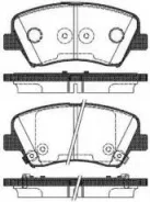 ������� �������� ��������! � ���������������� ���������� Hyundai Elantra/i30 all 11 1412 32 Remsa 1412.32 141232 ����