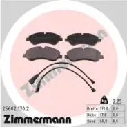 ������� �������� ! �����. 172x69x16 Ford Transit VIII all 14 Zimmermann 25602.170.2 256021702 ����