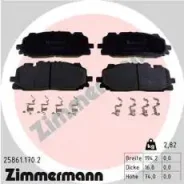 ������� �������� ! �����. 194x74x17 Audi A4/A5/Q5/Q7 1.4TFSI-2.0TFSI/2.0TDI/3.0TDI 15 Zimmermann 25861.170.2 258611702 ����