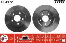   ! Ford Focus 1.4-2.0/TDCi 04 DF4372 TRW DF4372 DF4372 