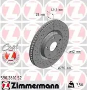 ���� ��������� ! Sport �����. 296x28/49-5x114 Toyota RAV4 2.0/2.2D 06 Zimmermann 590.2810.52 590281052 ����