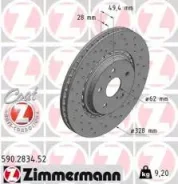 ���� ��������� ! Sport �����. 328x28/49-5x114 Toyota Camry 2.4-3.5 VVTi 06 Zimmermann 590.2834.52 590283452 ����