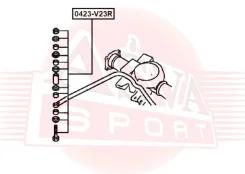 ���� ������������� Asva 0423-V23R 0423V23R ����