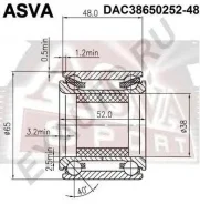 ��������� ��������� Asva DAC38650252-48 DAC3865025248 ����
