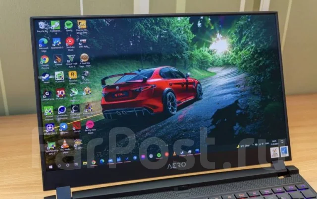 Gigabyte Aero. 15.6", 5,5����, ���� 1 000���, WiFi: 1, Bluetooth: 1, ����������� �� 8��. ����