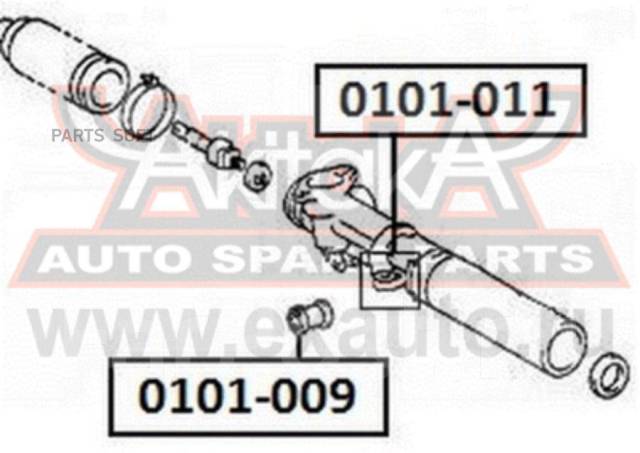    Toyota 4Runner KZN185 1995-2002 ASVA 0101009 0101009 